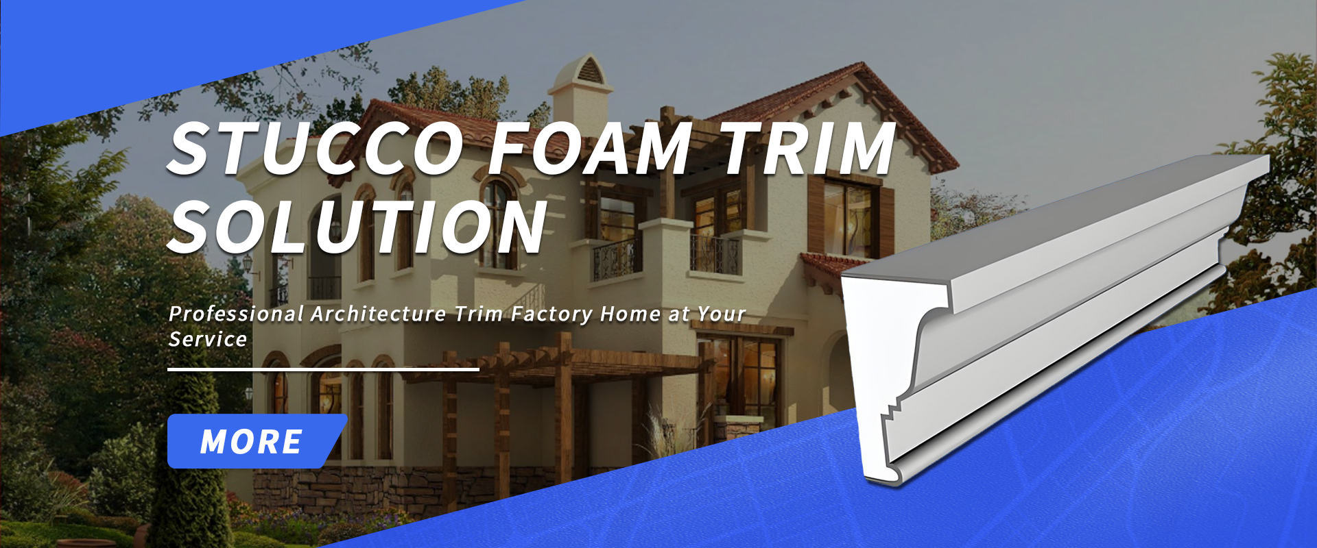 Quality Stucco Foam Trim factory