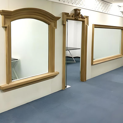 Buen precio Moldura lisa de estuco con imprimación de gesso EPS para ventanas y puertas para decoración de villas, hoteles y hospitales en línea