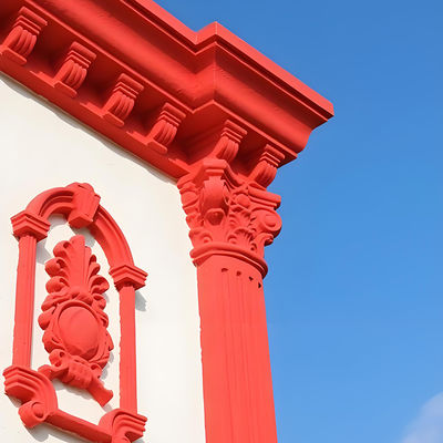 Buen precio Moldura de yeso Arco Interior Pilares de estuco Columnas Columna romana Casa decorativa en línea