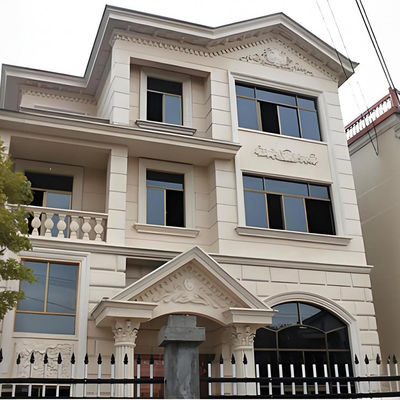 Harga yang bagus Ornamen Ukiran 3D EPS Gaya Eropa Relief Dinding Patung Poliuretan yang Dicat on line