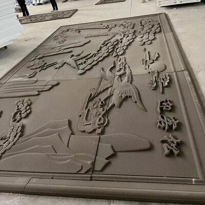 Buon prezzo Stile Moderno  Rilievo in Ceramica Espansa Durevole Ecologico Installazione Personalizzata per Decorazione di Materiali Edili in linea