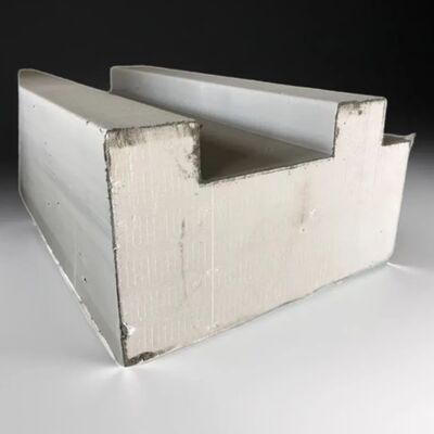 Kwaliteit Duurzame EPS Buitenbekleding met Weerbestendige Coating Stuc Schuim Bekleding voor Huis fabriek