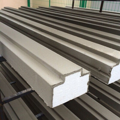 Kwaliteit Vochtbestendige lichtgewicht EPS decoratieve lijnen en stucco schuim trim met aangepaste lengte voor moderne gebouwen fabriek